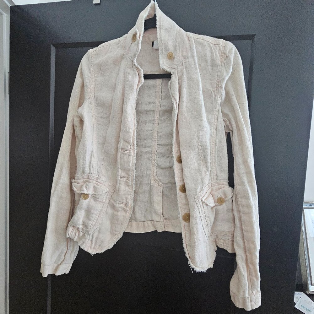JCrew blush blazer